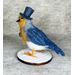 Back and side view of robin